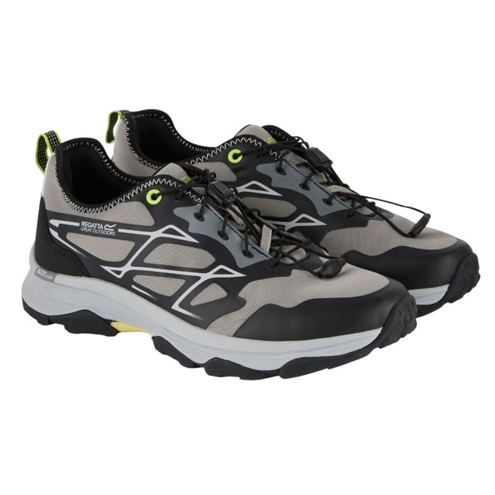 Regatta Mens Blaze Sneakers / Gray/Black/Lime